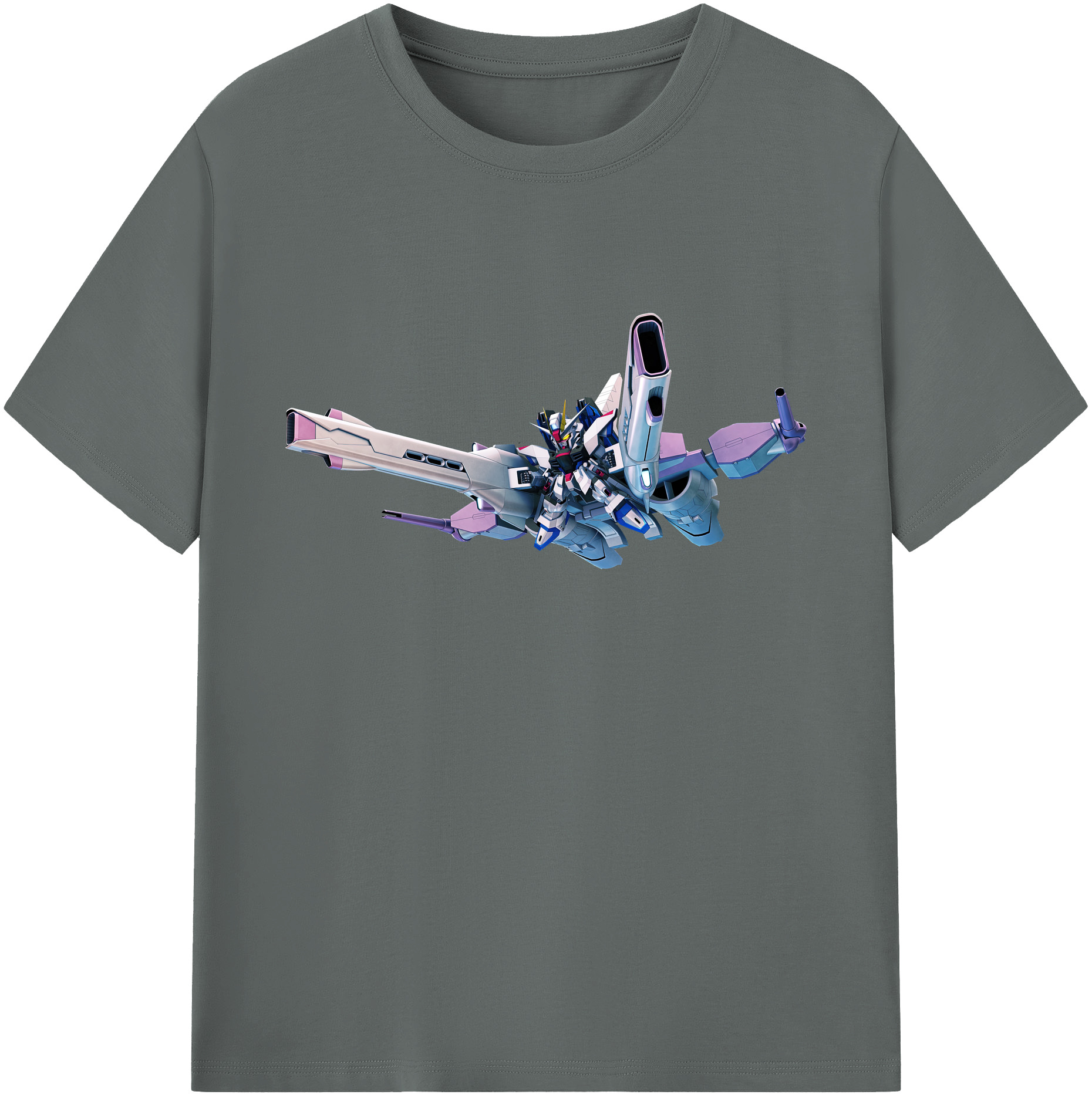 （画像用） 機動戦士ガンダム Mobile Suit Gundam 綿100％ メンズ半袖Tシャツ｜肌触りやわらか＆通気性